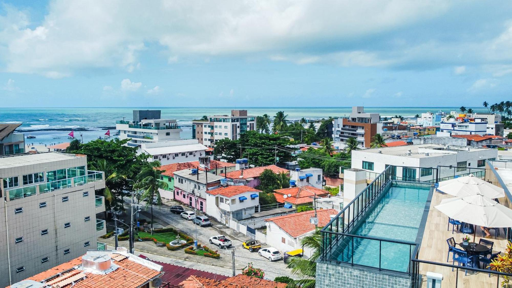Melhor Localizacao Porto Galinhas 50M Do Mar E Centrinho - Com E Sem Piscina Privativa Family Flats Pôrto das Galinhas Exterior foto